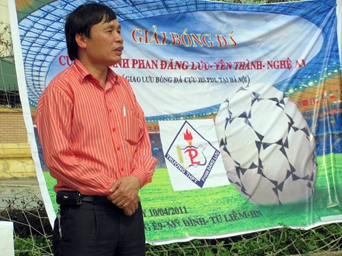 Anh Phan Sỹ Minh – Phó tổng GĐ CT sữa quốc tế VN phát biểu về giải đấu