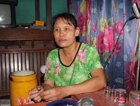 Bên cạnh nỗi lo về sức khoẻ của con, bà Ngô Thị Tuệ còn lo lắng việc Thuận nghỉ học quá lâu sẽ không được tiếp tục theo học tại Trường sỹ quan Tăng Thiết giáp